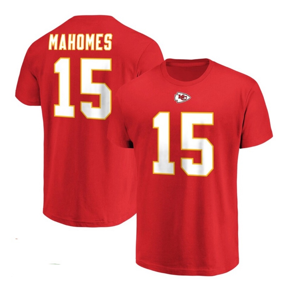 Patrick Mahomes Name and Number T-Shirt